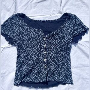 Brandy Melville Navy Top